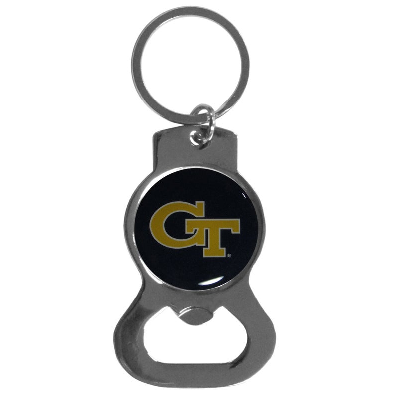 NCAA Siskiyou Sports Fan Shop Georgia Tech Bottle Opener Key Chain One Size Team Color
